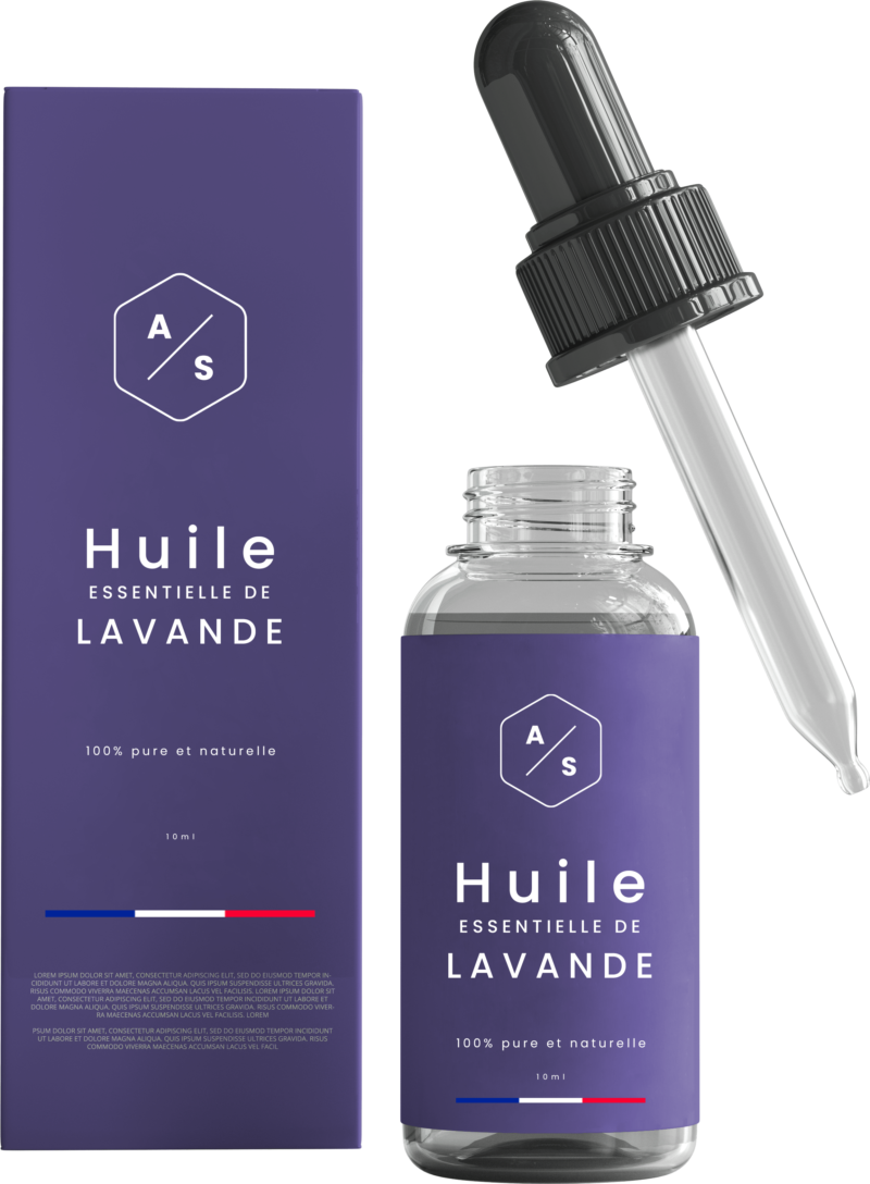 Huile essentielle de lavande française - 10ml - Anti-stress.com